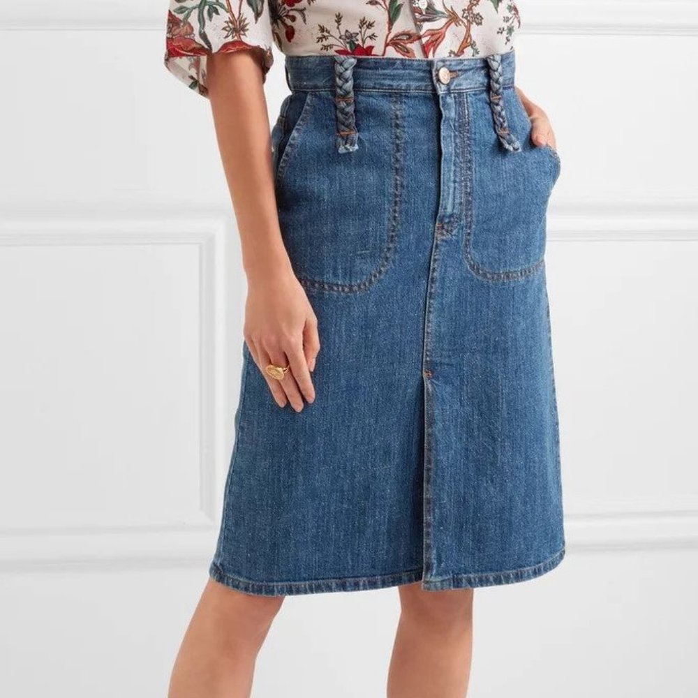 See by Chloe Denim Skirt